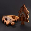 KASSIS Geschenkartikel Olive Wood Christmas Decoration Tree Decorations Set of