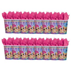 Toptoys2u Bargain Bundles Shimmer and Shine Party Cups Pack of 2 Cups - 16 Cups in Total