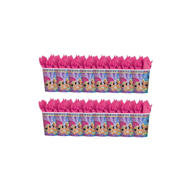 Toptoys2u Bargain Bundles Shimmer and Shine Party Cups Pack of