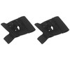 2Pcs Baseball Training Catching Glove Black Soft Comfortable Mini Baseball