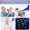 2 PCS Ear Syringe Bulb, Ear Wax Removing Kit, Bulb
