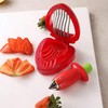 GKYZBB Strawberry Huller and Strawberry Slicer Kitchen Gadget,for Kitchen Banana,Grape,Tomato,Various