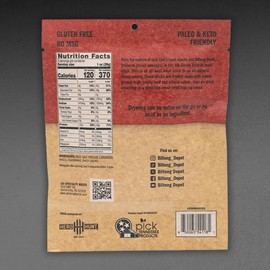 Biltong Depot Original Drywors Bundle (3oz, pack of 3): High Protein Snack, No Sugar, Natural Dried Beef Sausage Sticks