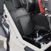 SAUTVS Battery Cover Kit for Can-Am Maverick X3, Black Plastic