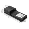 BAOFENG BL-5L 3800mAh Extended Battery Compatible with UV-5R UV-5RTP UV-5R