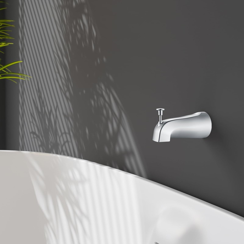 Gold Hao The Bathroom Universal Slip-On Tub Spout with Diverter