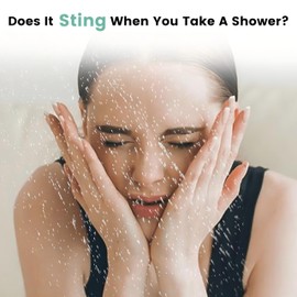 LINPUNG Shower Heads with Handheld Spray Combo, No Tingling Sensation, handheld shower head with 79-inch Shower Hose, 6-Spray Modes, Chrome Shower Wand California