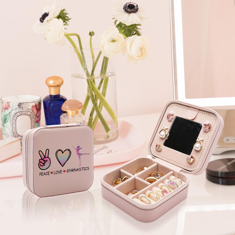 CEASQVAA Gymnastics Gifts Jewelry Box for Women, Gifts for Gymnastics