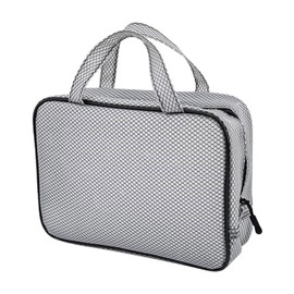 Suitcase Company GPT Spa Bag, Hot Spring Bag, Washstand Pouch, Waterproof, Vinyl, Bath, Pool, Gym, Travel, Travel Pouch, Large Capacity, Black