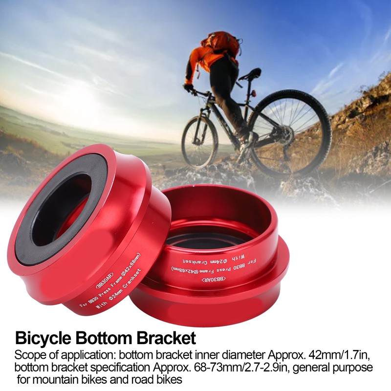 Bike Bottom Bracket Waterproof Dustproof Cycling Accessories for Mountain Road