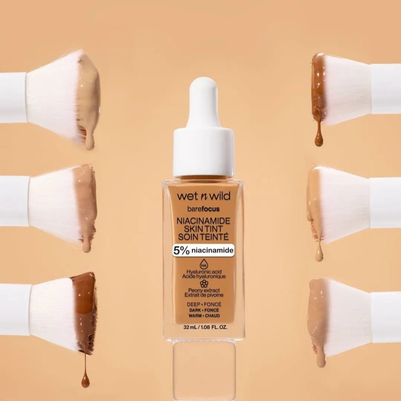 Wet n Wild Base de Maquillaje Serum Bare Focus Niacinamide