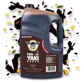 MR. WINGS - TERIYAKI STYLE SAUCE 1 gallon, Marinade and BBQ sauce, sweet and spicy delicious oriental sauce. Big bottle.