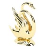 Gold Napkin Holder Elegant Modern Tissue Dispenser Stand Zinc Alloy