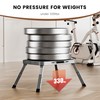 Height-Adjustable Step Stool with Anti-Slip Platform, Folding Step Stools for