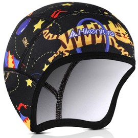 HIKENTURE Kids Skull Cap,Winter Ski Hat Helmet Liner for Boys and Girls, Children Running Beanie(1140-8)