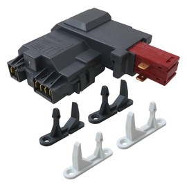 New KOGUNXU Front Load Washer Door Striker Strikers Switch Lock Kit For Frigidaire Affinity Front Load Washer Model For FAFW4011LB0 FAFW4011LW0 FAFW4221LB0 FAFW4221LW0 FCCW2000LS0