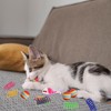 12 Pcs Interactive Cat Toys, Wee Kitten Mice Toys with