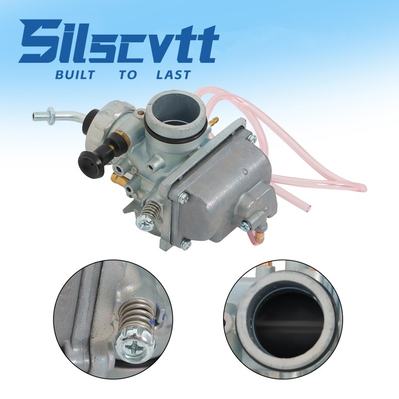 Silscvtt Carburetor Throttle Cable with Handle Grip Replacement for Yamaha