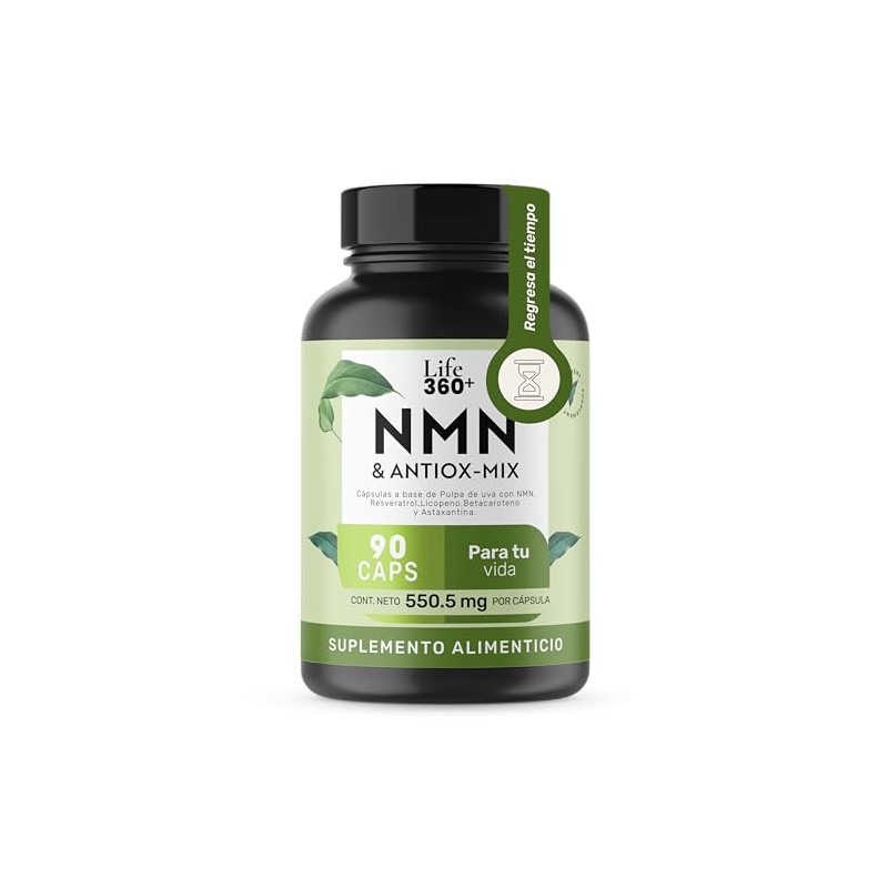 Nmn Blend Precursor Nad Cápsulas Alta Pureza Resveratrol Licopeno Betacaroteno