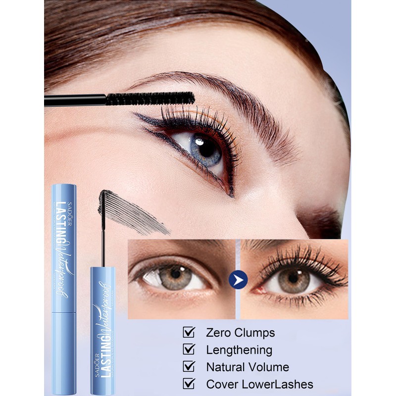 Waterproof Mascara for Fine Short Lashes & Older Women –