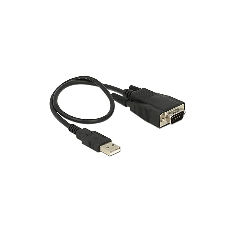 DeLOCK Adaptor USB 2.0 Type A Male 1 x Seriell