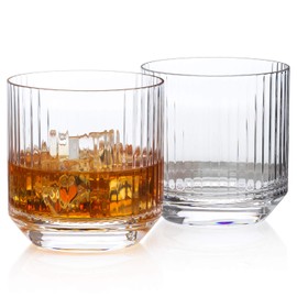 Longchamps"Mid-Century Modern" Rocks Glasses (Gift Box Set of 2)