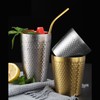 2pcs 304 Stainless Steel Pint Cup Hot Cold Drinking Cup