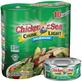Chicken of the Sea 2 Pack - Chicken of the Sea Chunk Light Tuna in Water 5 oz., 10 pk.