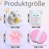 4 Pieces Taba Squishy Set, Fufu Squishy, Taba Squishy, Anti-Stress