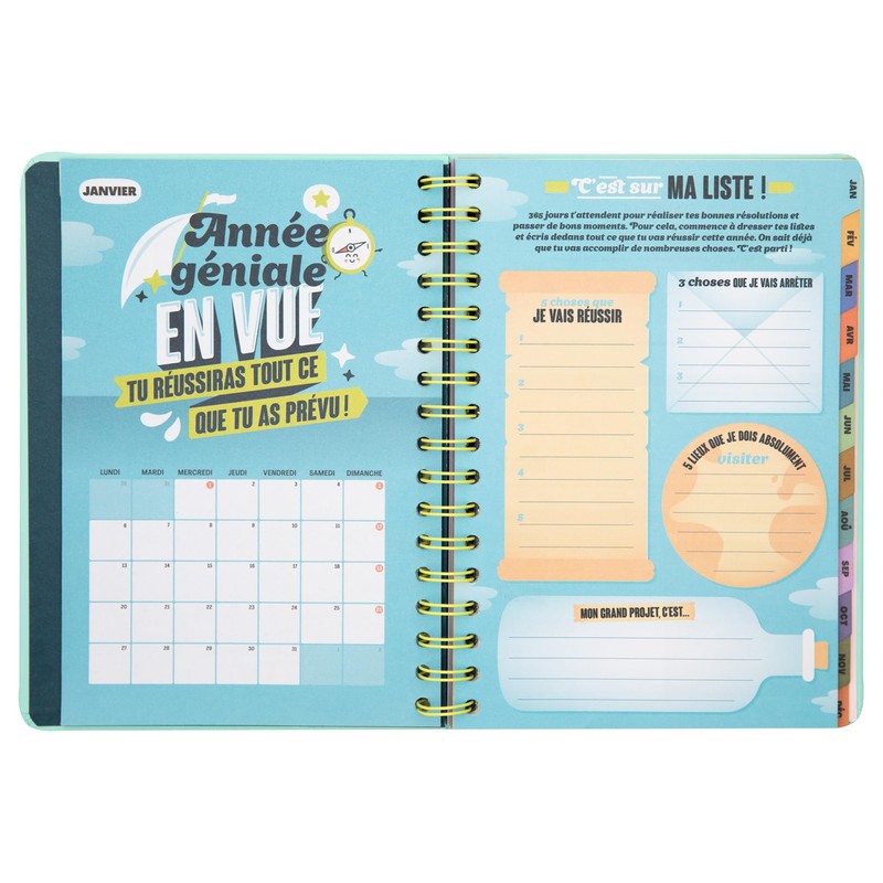 Mr. Wonderful Wonder 2025 Weekly Planner - Imagine, Create... and