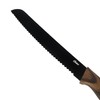Oster Godfrey 5-Piece Kitchen Cutlery Knife Set w/Black Blade and