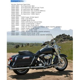 Ceramic Brake Pads FA400 For Harley Davidson Glide Road-Glide Road-King Heritage-Softai Fatboy Dyna Night-Train 2000-2007 XL883/ XLH883 444082-00E