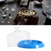 Watch Dust Cover, 6 Slots Plastic Watch Parts Box Moistureproof