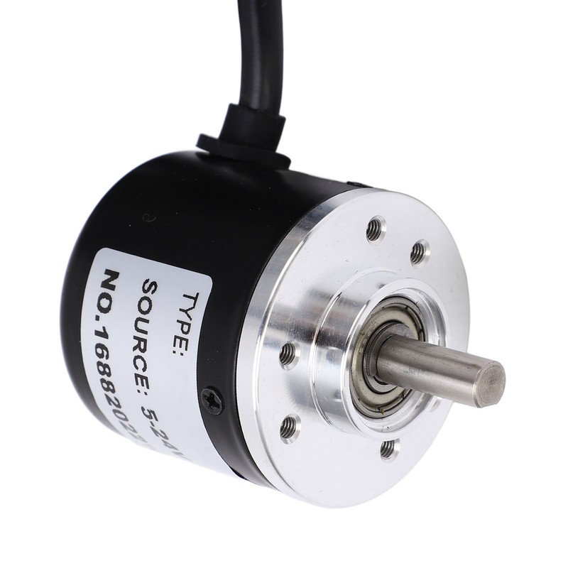 Photoelectric Rotary Encoder Gear Box Motor Incremental Encoder 6mm D