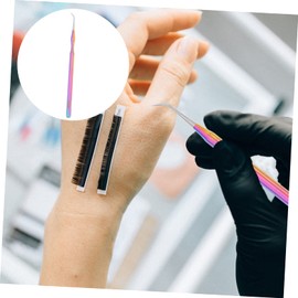 WOONEKY Portable Lash Curler Eyelash Comb Stainless Steel Lash Lift Tool for Eyelash Grafting