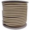 BORED? PARACORD! Gold 1/4 inch Shock Cord - 100 Feet