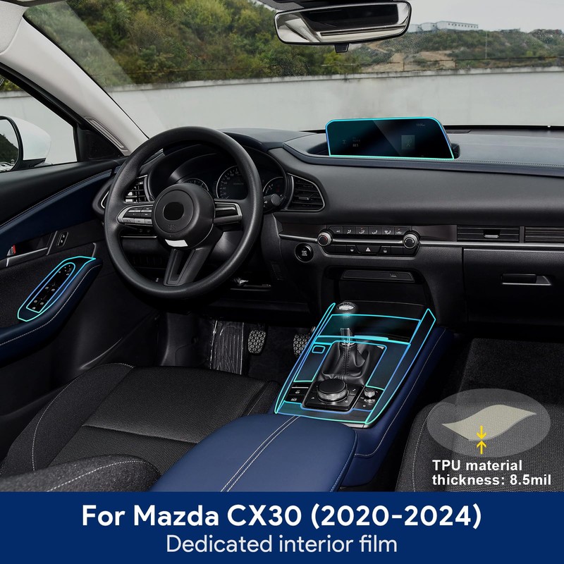 FDAIUN for 2020-2024 Mazda CX30 PPF Precut 8.5Mil Car Paint