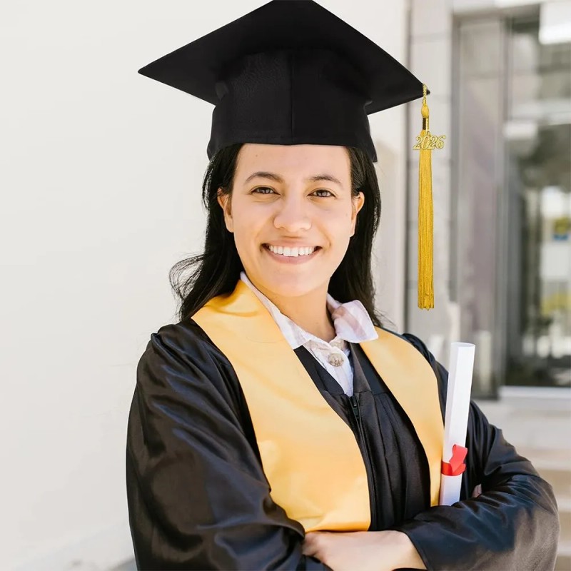 3 Gorros De Graduación Con Borlas Y Colgante 2026