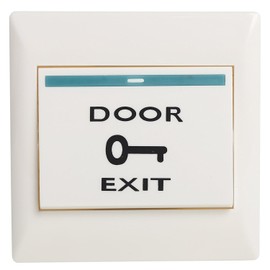 UHPPOTE DC12V Push Exit Release Button Switch For Door Access Control System