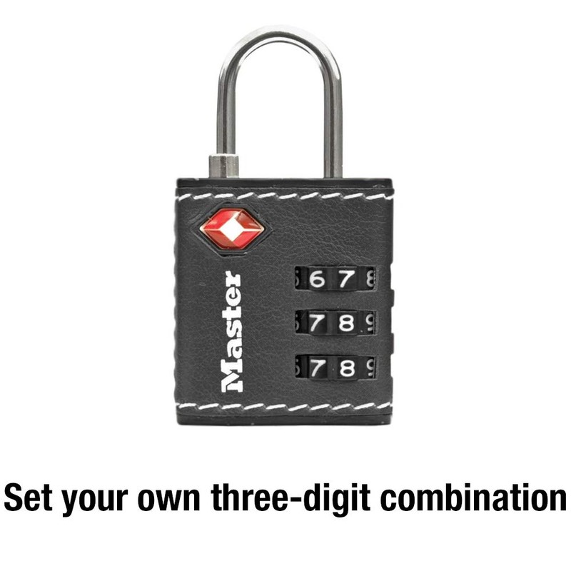 Master Lock 4692D Set Your Own Combination TSA Approved Luggage