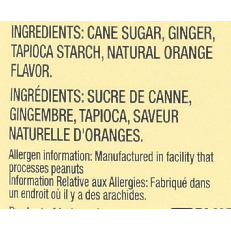 Chimes Orange Ginger Chews, 1.5 Ounce (Pack of 1)