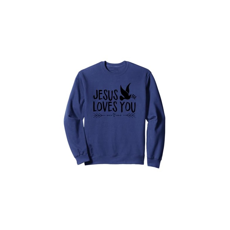 Jesus saves light of the world faith prayer circle Sweatshirt