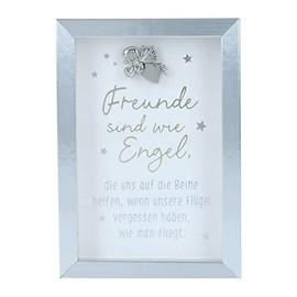 Depesche 11625-038 - Photo Frame with Compliment, Small Decorative Frame with Pretty Saying, Approx. 8.4 x 5.8 x 1.9 cm, Ideal as a Gift or a Little Present