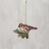 Primitives by Kathy Glass Ornament - Partridge