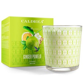 Caldrea Scented Candle, Made with Essential Oils and Other Thoughtfully Chosen Ingredients, 45 Hour Burn Time, Ginger Pomelo Scent, 8.1 oz