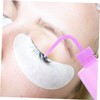 Baluue 2pcs Eyelash Washing Bottles Squeeze Bottle Narrow Spout for