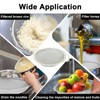 4 Packs Fine Mesh Paint Strainer 60 Mesh Stainless Steel
