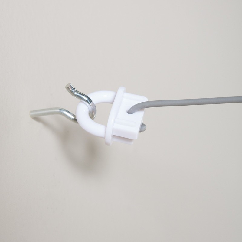 Household Essentials Single Line Retractable Clothesline for Hanging Laundry, 40