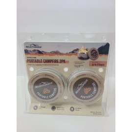 Adventuridge Portable Campfire 2 Pack Lightweight, Durable & Sturdy Up To 4Hrs