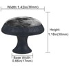Artinhand 12 Pack Moon Kitchen Cabinet Knobs Round Drawer Pulls